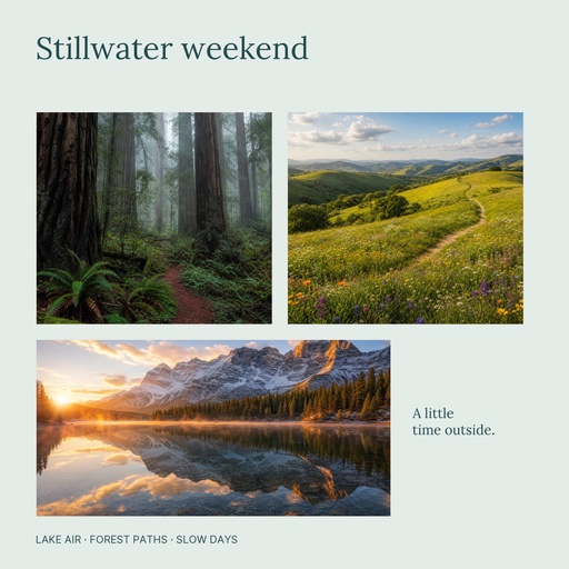 Square collage size of Stillwater Weekend