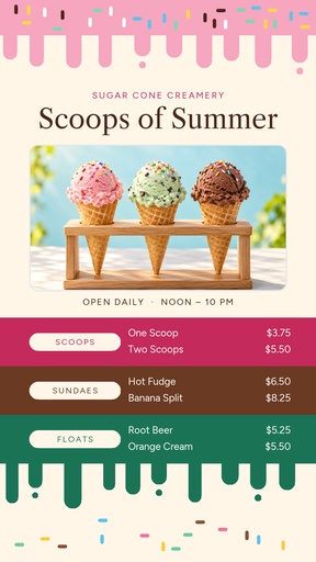 Story opener size of Scoops of Summer