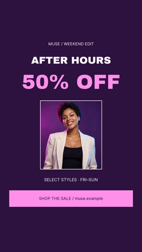 Story size of After Hours Sale