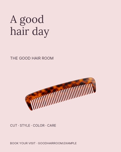 Portrait post size of The Good Hair Room