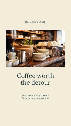 Story opener size of The Coffee Detour