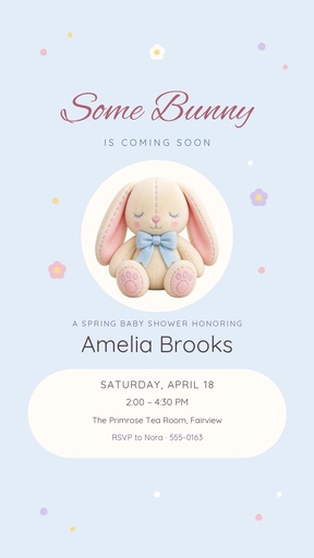 Story opener size of Some Bunny Is Coming