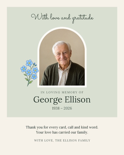 Portrait post size of With Love and Gratitude