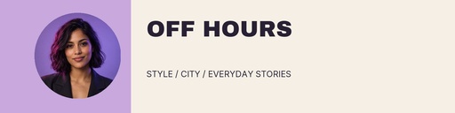 LinkedIn banner size of Off Hours Studio