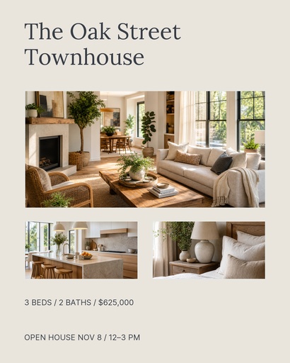 Portrait post size of The Oak Street Townhouse