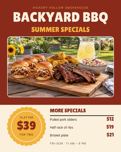 Portrait post size of Backyard BBQ Specials
