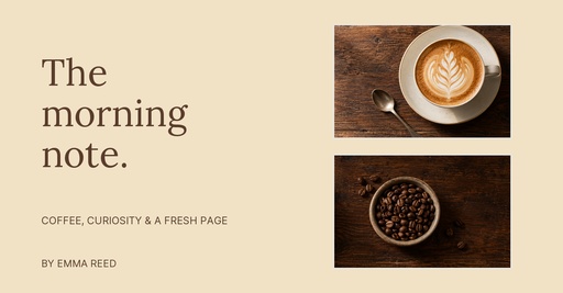 Group cover size of The Morning Note