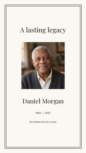 Story opener size of A Lasting Legacy