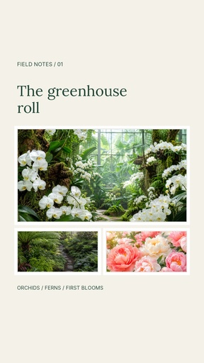 Story opener size of The Greenhouse Roll