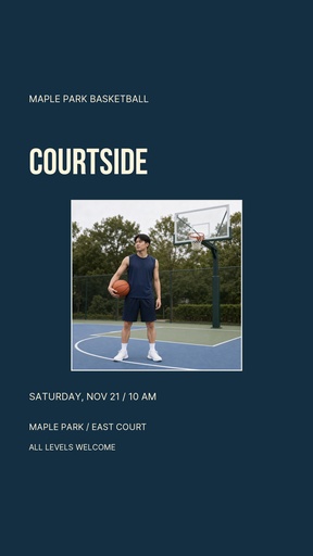 Story opener size of Courtside at Maple Park