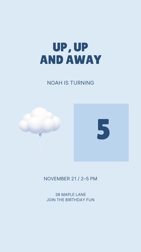 Story opener size of Five and Flying