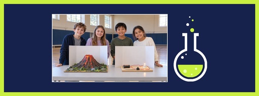 Page cover size of Science Fair Night