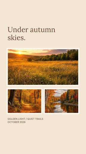 Story opener size of Under Autumn Skies