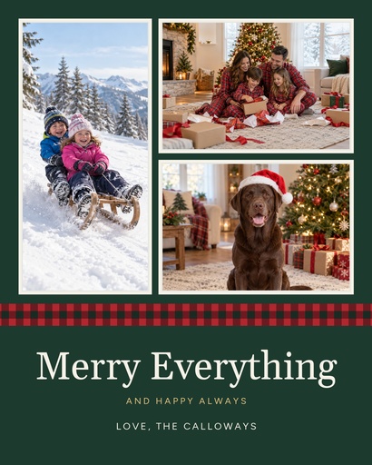 Portrait post size of Merry Everything