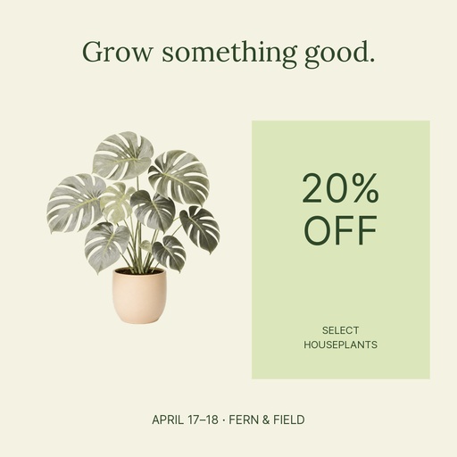Square post size of Grow Something Good