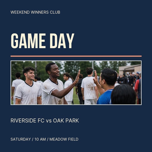 Square post size of Weekend Winners Club