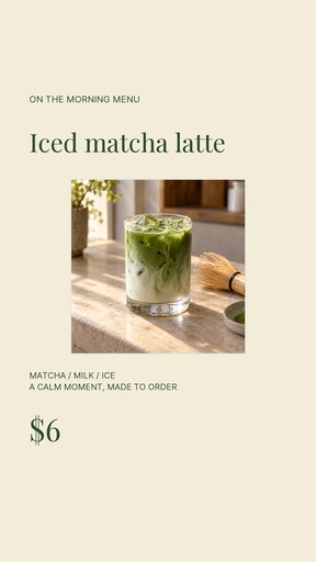 Story detail size of The Morning Matcha