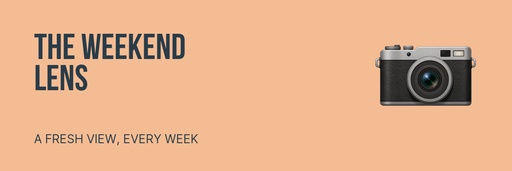 Email header size of The Weekend Lens