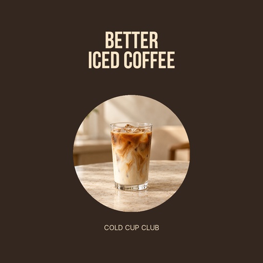 Square post size of Cold Cup Club