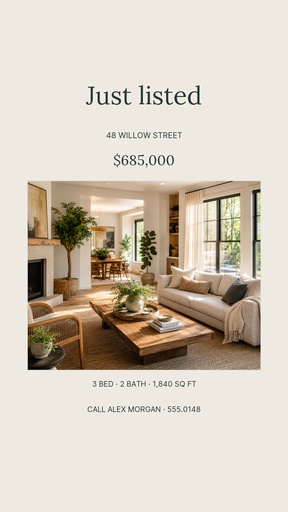 Story opener size of The Willow Home