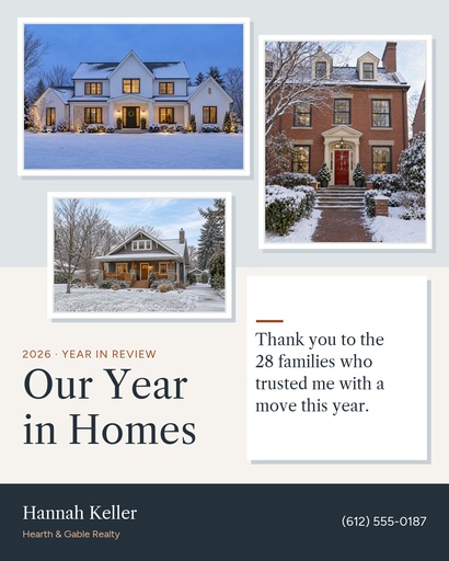 Portrait post size of Our Year in Homes