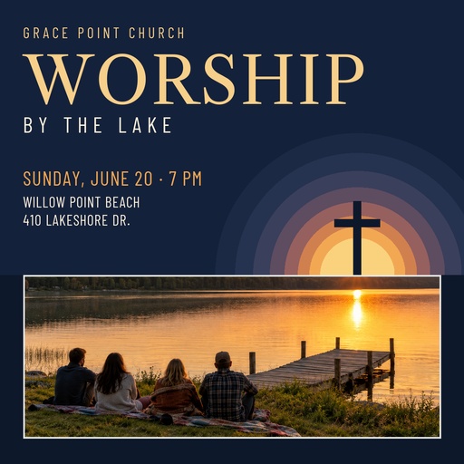 Square post size of Worship by the Lake