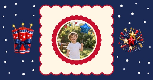 Event cover size of Firecracker Fourth Birthday