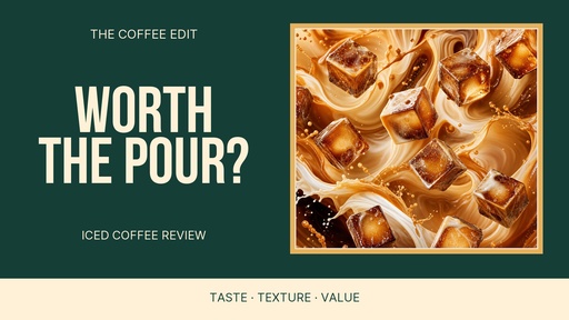 Video series title card size of Worth the Pour