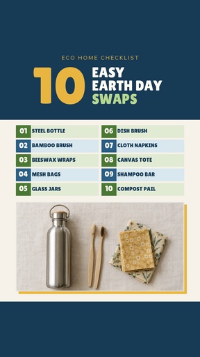 Story opener size of 10 Easy Earth Day Swaps