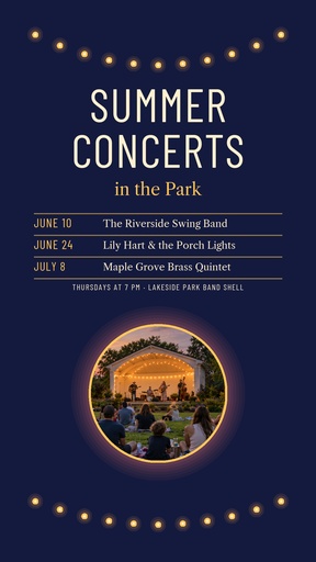 Story opener size of Summer Concerts in the Park