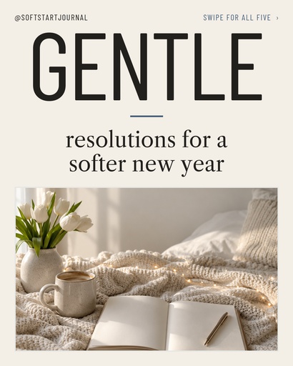Carousel opener size of Gentle Resolutions