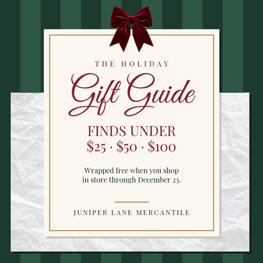 Square post size of The Holiday Gift Guide