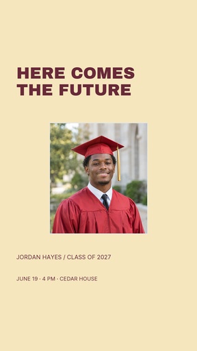 Story opener size of Here Comes the Future