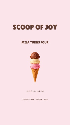Story opener size of Scoop of Joy