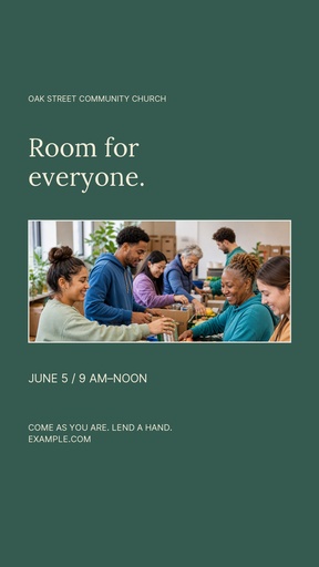 Story opener size of Room for Everyone