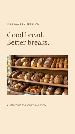 Story opener size of The Bread and Butter Break