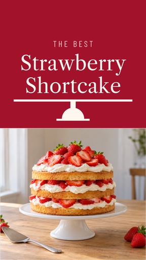 Static Reel cover size of The Best Strawberry Shortcake