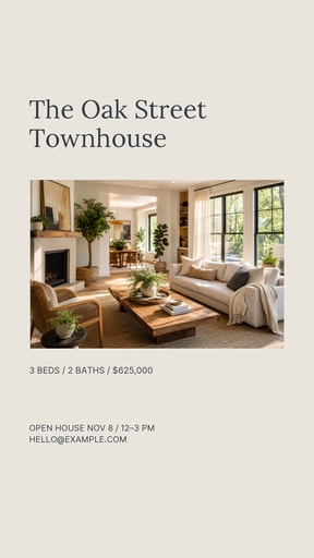 Story opener size of The Oak Street Townhouse