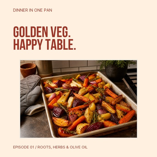 Square post size of Dinner in One Pan