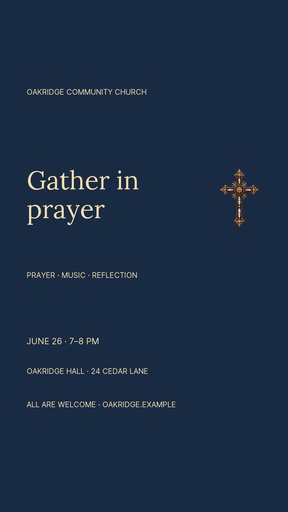 Story opener size of Gather in Prayer