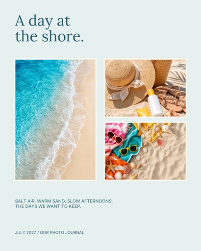 Memory page size of A Day at the Shore