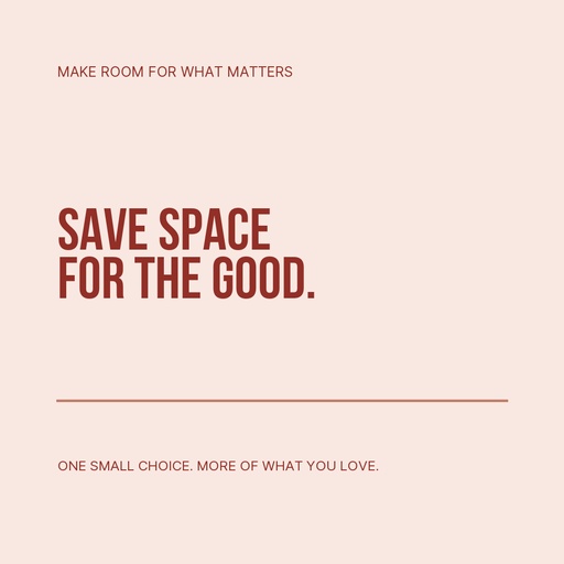 Square post size of Make Room for What Matters