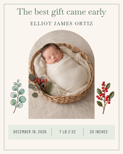 Portrait post size of The Best Gift Came Early