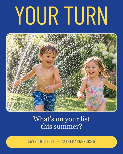 Carousel call to action size of Our Summer Bucket List