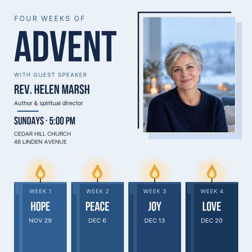 Square post size of Four Weeks of Advent