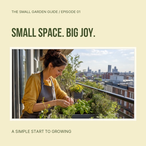Square post size of The Small Garden Guide