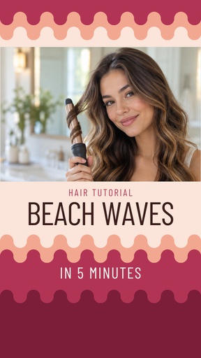 Static Reel cover size of Beach Waves in Five Minutes