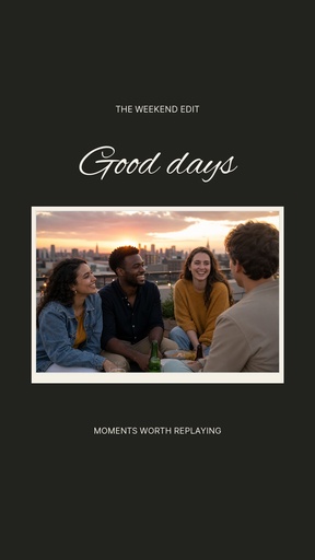 Static Reel cover size of Good Days Kept