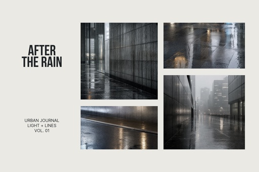 Landscape photo collage size of After the Rain
