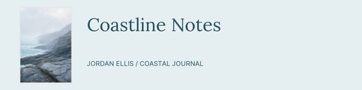 LinkedIn banner size of Coastline Notes